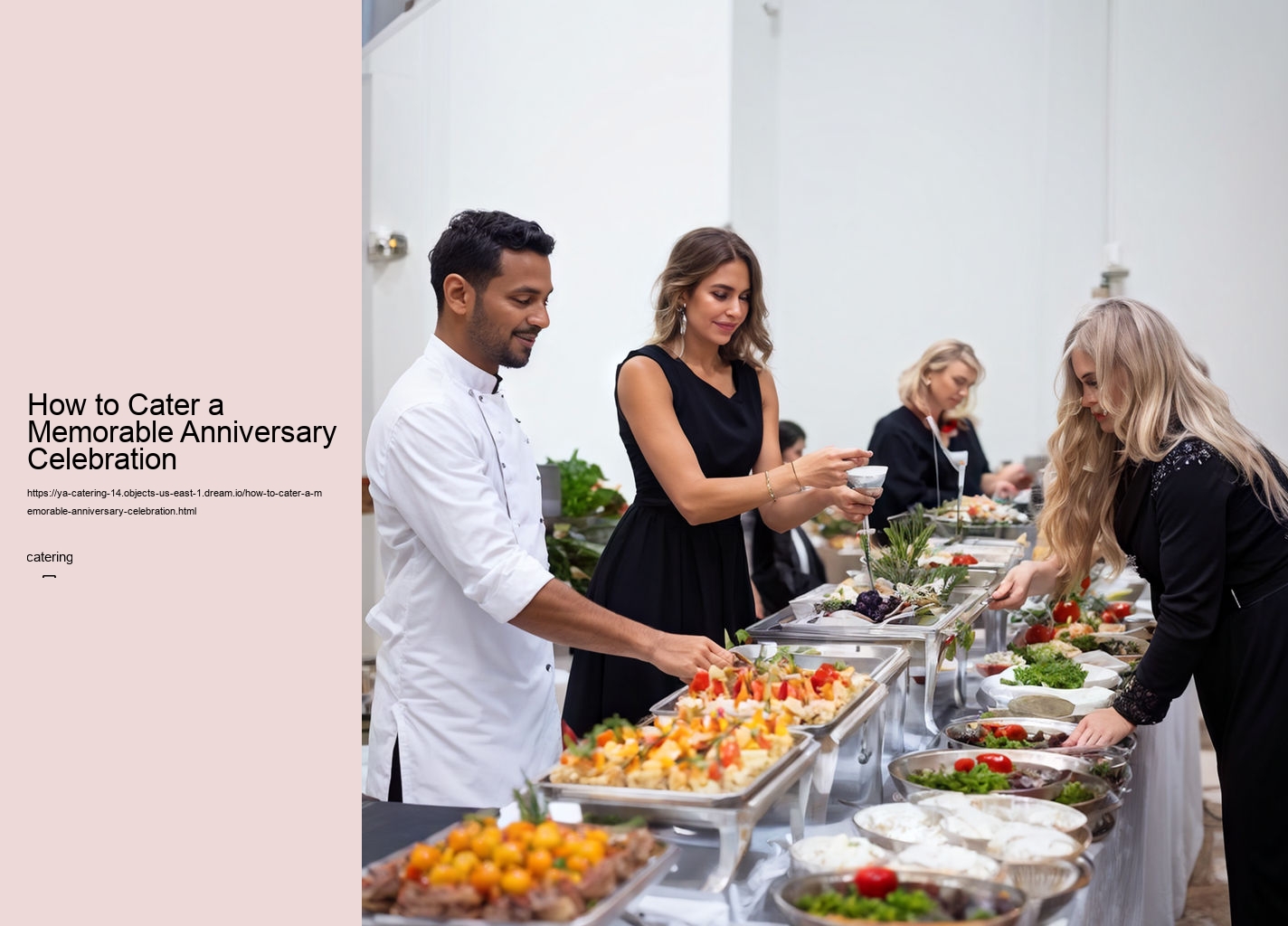 How to Cater a Memorable Anniversary Celebration