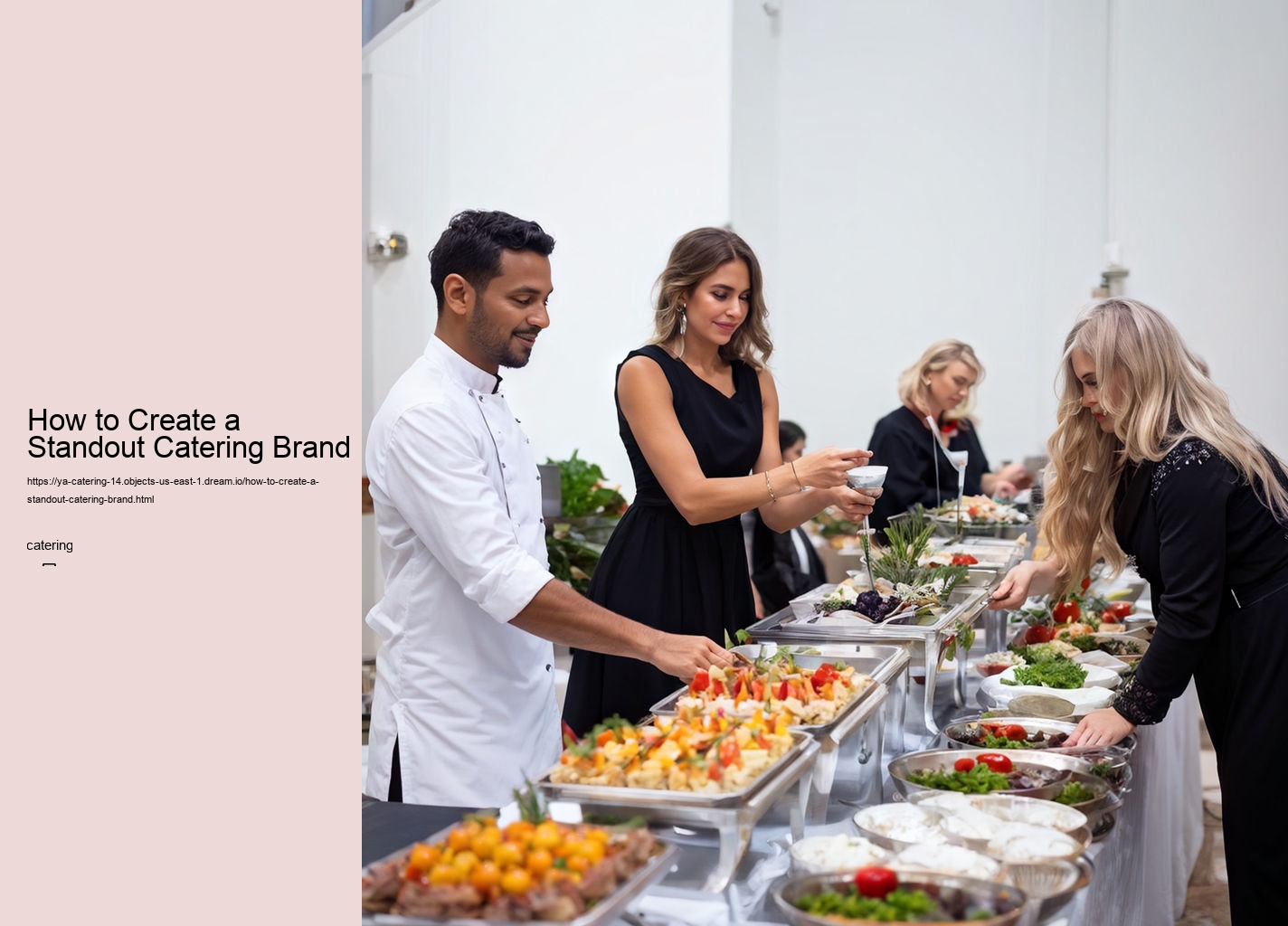 How to Create a Standout Catering Brand