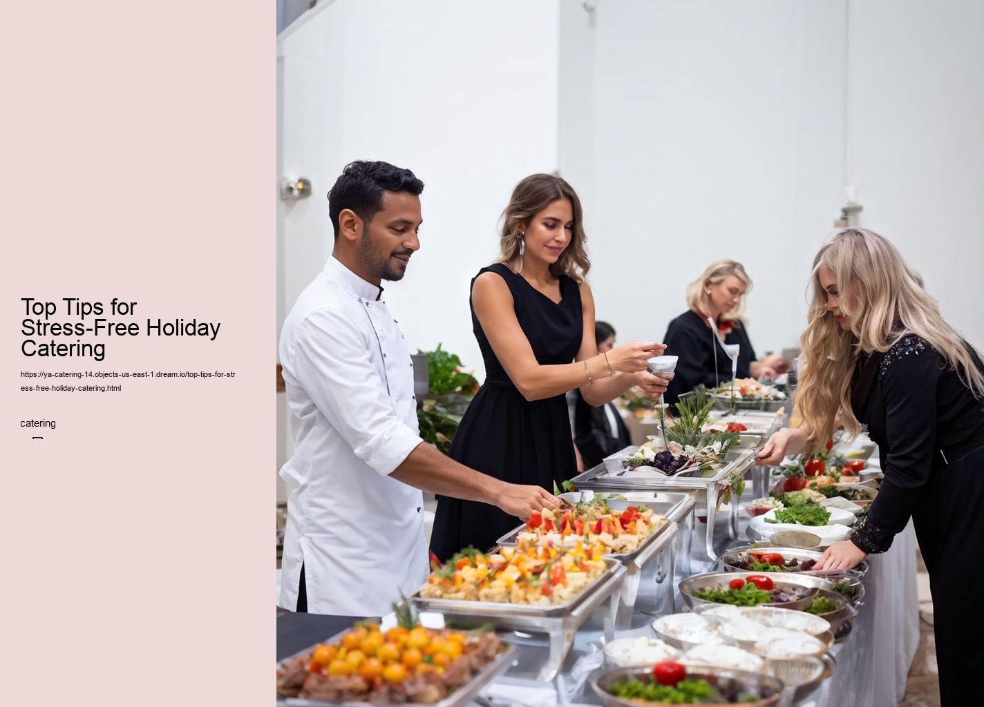 Top Tips for Stress-Free Holiday Catering